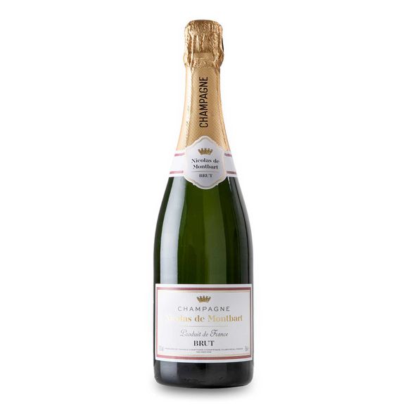 Nicolas De Montbart Champagne Brut 75cl